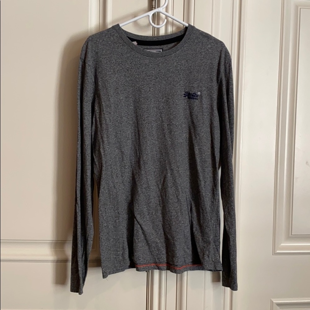 Super Dry gray long sleeve
